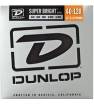 Jim Dunlop DBSBS40120 Super Bright 5 Telli Bas Gitar Teli (40-120) (Gri)