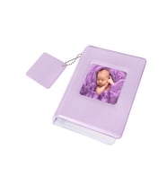 Nobbystar 41 Fotoğraf Kapasiteli İnstax Mini Polakart Mor Fotoğraf Albümü