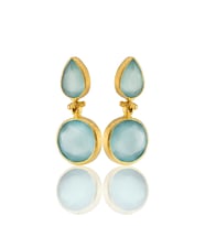 Kadir Jewellery 22 Ayar Altın Kaplama Vintage Küpe -El İşçiliği Ve Hipoalerjenik Küpe