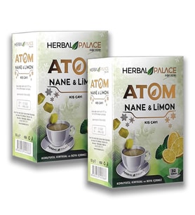 Herbal Palace Nane Limon Atom Çayı 150 gr x 2 Adet
