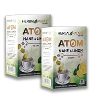 Herbal Palace Nane Limon Atom Çayı 150 gr x 2 Adet