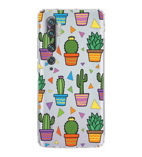 PrintiFy Xiaomi Mi Note 10 Pro ile Uyumlu Water Color 4  Kamera Korumalı Şeffaf  Kılıf