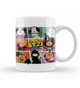 Bt21 Halloween 01 Kupa Bardak Porselen