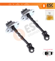 Toyota Camry MK7 V5 XV50 XV55 2011-2019 6861033091 İçin 2 EA Ön Sağ ve Sol Kapı Gergi Yayı