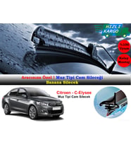 Citroen C-Elysee Muz Silecek Takımı 2012-2019