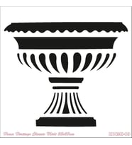 HOME HERITAGE CLASSIC MIDI 25X25CM HHCMS-09 STENCİL