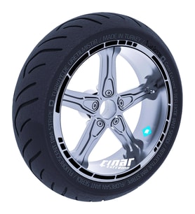 Moto GP Stili Jet Siyah Jant Şeridi Sticker Çınar Extreme