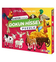 Çiftlik Hayvanları - Dokun Ve Hisset Puzzle