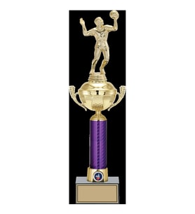 ODAK KUPA - Figürlü Kupalar - Voleybol Erkek Figürlü Kupalar FG-060 A - 46 cm