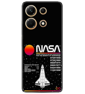 Infınix Note 30 Kılıf Resimli Desenli Baskılı Silikon Nasa 2 1407