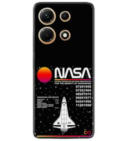 Infınix Note 30 Kılıf Resimli Desenli Baskılı Silikon Nasa 2 1407