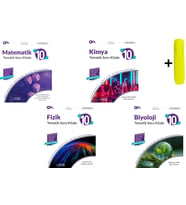 Palme Yayıncılık 10. Sınıf Joker Matematik Fizik Kimya Biyoloji Soru Kitabı Yeni