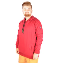 Mode XL Erkek Sweat Kapson Steellock MD 21506 Bordo