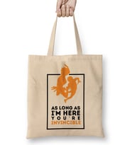 Haikyuu Kageyama X Hinata Quote Bez Çanta Uzun Saplı