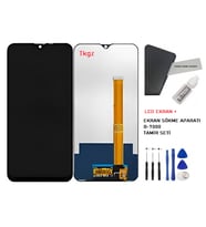 Tkgz - Oppo A5S Uyumlu Lcd Ekran Dokunmatik Servis + B-7000 + TAMİR SETİ