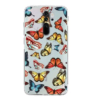 PrintiFy Xiaomi Redmi Note 8 Pro ile Uyumlu Water Color 2  Kamera Korumalı Şeffaf  Kılıf