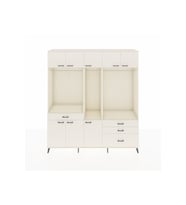 Hyperion Gardrop 8 Raflı 4 Çekmeceli 3 Askılı 220x44x243 Aytaşı-Aytaşı/Aytaşı