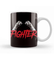 Kickboxing Boxer Kixkboxer Fighter Training Coach MMA Sports Kupa Bardak Porselen