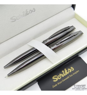 Scrikss 39 Titanyum Tükenmez Kalem + Versatil Kalem Set  Scrikss Kalem  İsme Özel Kalem  Hediyelik Kalem