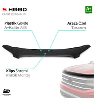 Uyumlu Transit ABS Plastik Kaput Rüzgarlığı 2014-2018 A+Kalite Parça