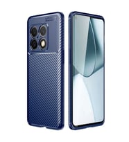 Coverzone One Plus 10 Pro ?le Uyumlu K?l?f Karbon Del�x Tpu Silikon Siyah