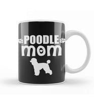 Poodle Mom 010 Kupa Bardak Porselen