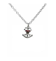 One Piece Unisex Anime Kolye – 60 cm Zincirli Korsan Temalı Takı (Gümüş)