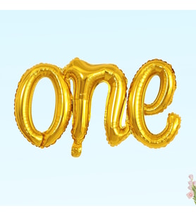One Folyo Balon, 107 cm x 50 cm - Altın