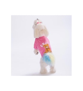 Pawstar Kedi ve KÜÇÜK Köpek Pink Enjoy XL Sırt38cm Göğüs55cm Boyun34cm