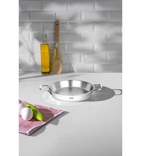 Nehir Silver Çelik Omlet Sahan 16 Cm Kapaksız