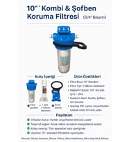 10” Kombi & Şofben Koruma Filtresi