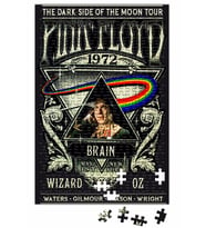 The Dark Side of Oz Brain Puzzle 240 Parça Yapboz