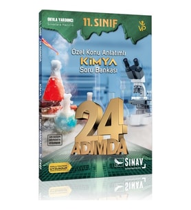 Sınav Yayınları 11. Sınıf Kimya 24 Adımda Özel Konu Anlatımlı Soru Bankası