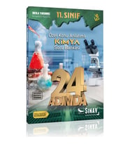 Sınav Yayınları 11. Sınıf Kimya 24 Adımda Özel Konu Anlatımlı Soru Bankası