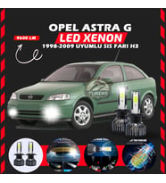 Opel Astra G 1998-2009 Sis Farı Uyumlu Şimşek Etkili Led Xenon Pro Series H3