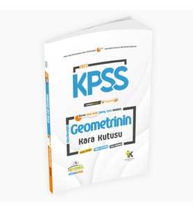 2024 KPSS Geometrinin Kara Kutusu Konu Özetli Dijital Çözümlü ÖSYM Çıkmış Soru H