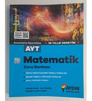 AYDIN YAYINLARI AYT MATEMATİK SORU BANKASI