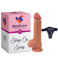 Bonilove Ten Dokusunda Tasarlanmış Realistik 20 Cm Yapay Penis