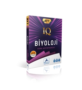 paraf yayınları Paraf Ayt Iq Biyoloji Soru Kütüphanesi (Çok Renkli)