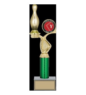ODAK KUPA - Figürlü Kupalar - Bowling / Pin Figürlü Kupalar FG-018 B - 37 cm