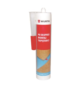WÜRTH PU EKSPRES MONTAJ YAPIŞTIRICI AÇIK SARI 310 ML