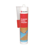 WÜRTH PU EKSPRES MONTAJ YAPIŞTIRICI AÇIK SARI 310 ML