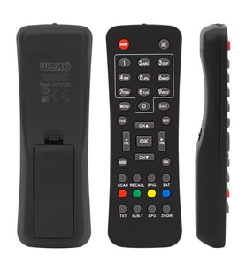 WEKO KR AMSTRAD-KAWAİ MİNİ TTX TELETEXLİ KÜÇÜK KALIP SD UYDU KUMANDASI