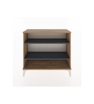 Arges Şifonyer 2 Raflı 88x30x80 Çam-Antrasit
