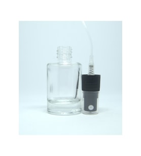 BOŞ PARFÜM VE KOLONYA ŞİŞESİ 12 ML (3 ADET) BOŞ PLASTİK SİYAH SPREY