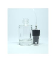 BOŞ PARFÜM VE KOLONYA ŞİŞESİ 12 ML (3 ADET) BOŞ PLASTİK SİYAH SPREY