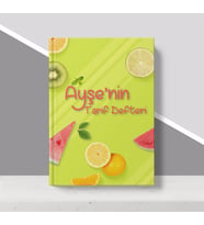 BK Gift Kişiye Özel İsimli Mutfak Tarif Defteri-12 (Beyaz)
