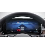 Mercedes C200 12.3" Dijital Gösterge Paneli Ekran Koruyucu Nano W206 (Şeffaf)