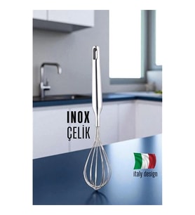 Inox Çelik Çırpıcı Italyan Dizayn 722006