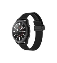 Samsung Gear S3 22mm Uyumlu Kordon Hasır Metal Mıknatıs Tokalı Zore KRD-85 Kayış